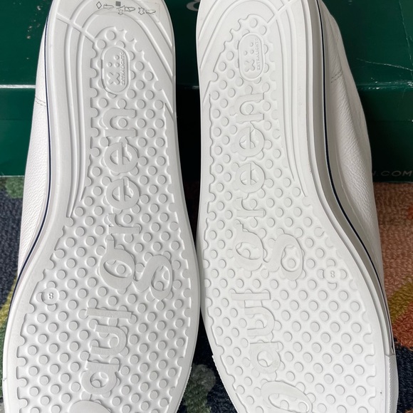 RARE, Paul Green Men’s White Leather Sneakers US Size 10.5 - Picture 5 of 16